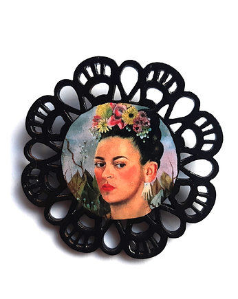 Broszka Frida Kahlo, inka76