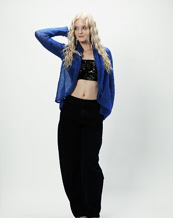 Alpaka sweter Reneta - chaber, YOU by Tokarska