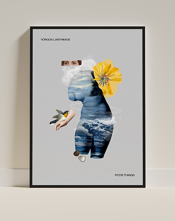 Biedne Istoty - Poor Things - plakat B2, natalia koniuszy