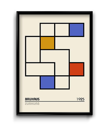 Plakat Bauhaus Geometry No.1, Bury Lis