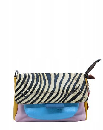 Torebka skórzana, miękka, na ramię długi pasek oryginalna zero waste OLIVKA, Olivka Warsaw