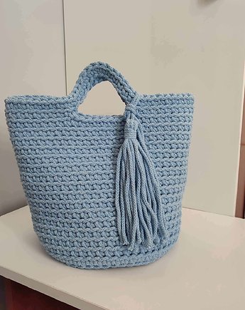 Torba do ręki ze sznurka 23cmx30cm, MISZ MASZ Dorota Tyszko