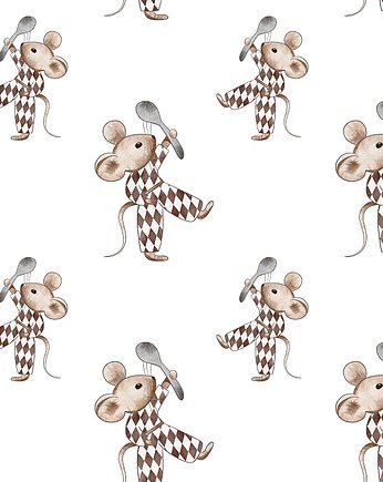 Tapeta ścienna Hungry Mice 53cmx10m PZ, Bajkowe Wnetrza