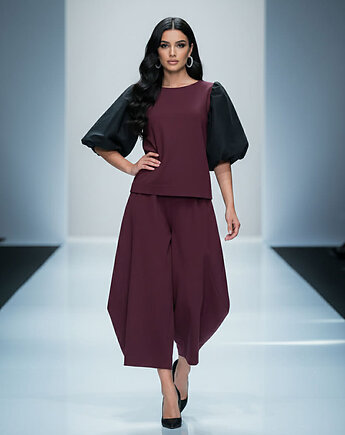 Bluzka Oritz 2026 - Wino, OTTAVIANO Dominika Mlynczak