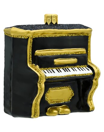 Bombka choinkowa: Pianino w czerni i złocie, Syn Bombkarza