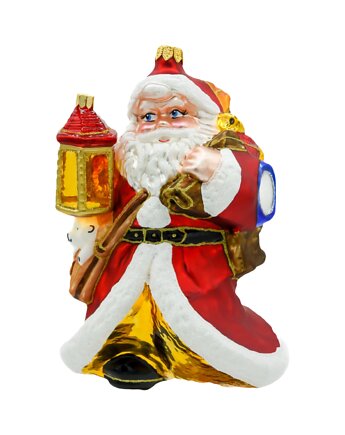 Bombka choinkowa: Święty Mikołaj z lampionem, Syn Bombkarza