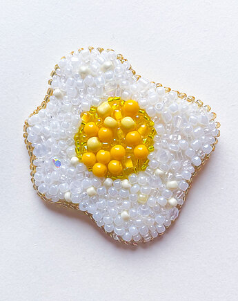 Jajko sadzone - broszka, migotka shop