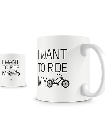 Kubek I want to ride my Cruiser 330ml, studioixi
