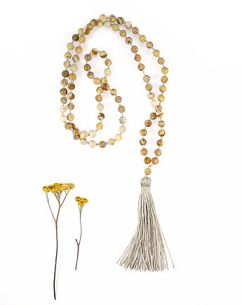 Kolory ziemi długi Naszyjnik z jaspisem, galeria nuit