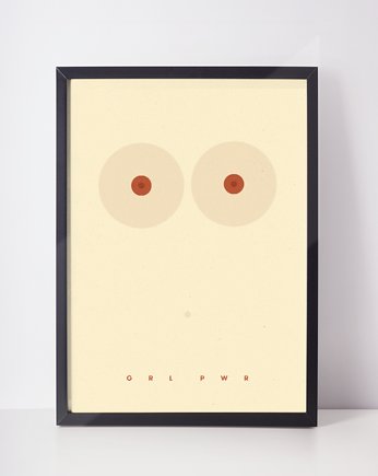 plakat // grl pwr // a3, Klawe Rzeczy