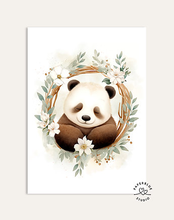 Panda Wanda - ilustracja, Paperblue Studio