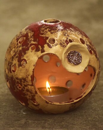 Lampion z kwiatem aromaterapia, Kącik Pomysłów