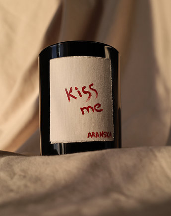 Kiss me  - świeca sojowa, OKAZJE - Prezent na Dzień Kobiet