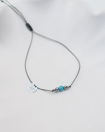 Bransoletka z Larimarem, w hand works