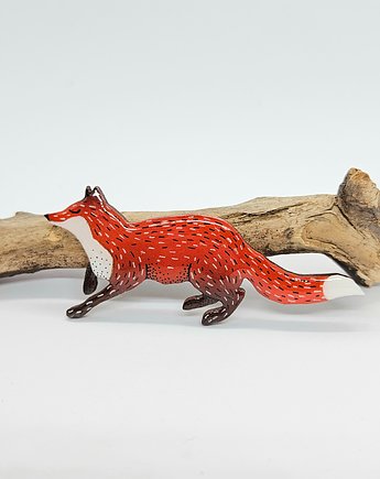 Broszka  LIS, Made in Forest