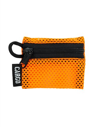 MINI Portfel Mesh NEON ORANGE, CARGO by OWEE