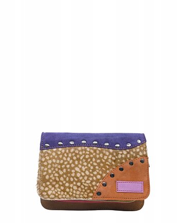 Nerka zamszowa wygodna unikalna damska ze skrawków zero waste OLIVKA, Olivka Warsaw