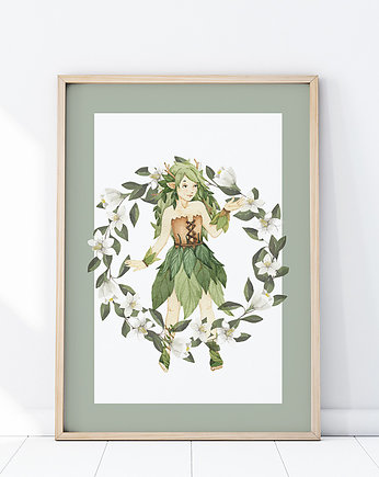 Plakat Bajkowa Kraina Driada P447, Yoko Design
