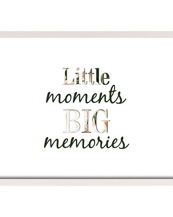Obrazek Little moments 30x40cm, Yellow Tipi