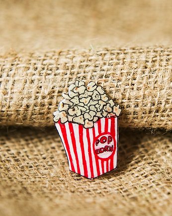 Przypinka popcorn, Pintura