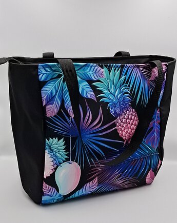 Torba codzienna ananasy, ML handmade