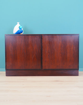 Szafka palisandrowa, duński design, lata 60, Omann Jun, Przetwory design