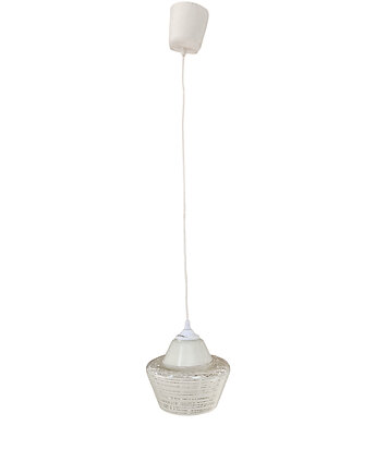 Modernistyczna lampa wisząca, Narva Leuchen, Niemcy, lata 70., Good Old Things