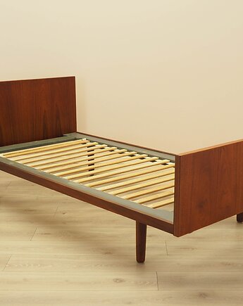 Łóżko tekowe, duński design, lata 60, Hans J. Wegner, Getama, Przetwory design
