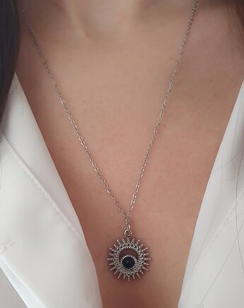 Łańcuszek z medalionem, LEI handmade 