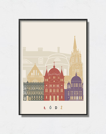Łódź grafika minimalistyczna, Pas De LArt