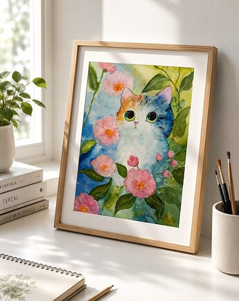 Kot. Print, Malgorzata Domanska