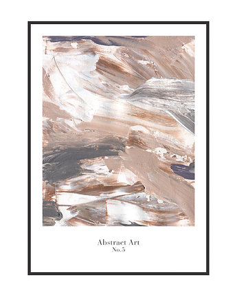 Plakat Abstract Art No.5, Bury Lis