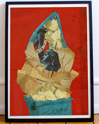 Plakat Liberte, Agata Samulska