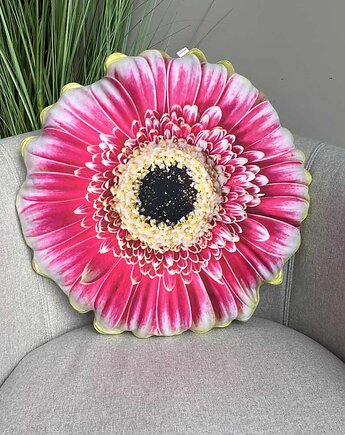 Poduszka Duża Kwiat Gerbera, poduszkownia