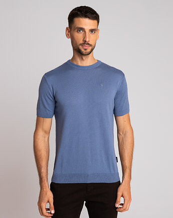 T-shirt dorzano niebieski, BORGIO