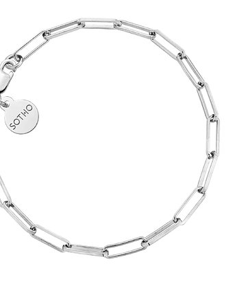 Srebrna masywna bransoletka, SOTHO