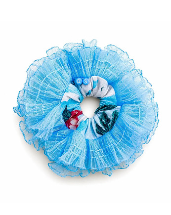 Duża scrunchie z falbaną, Doris's Shop