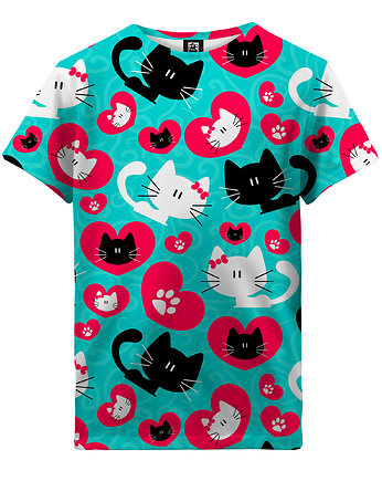 T-shirt Girl DR.CROW Heart Kitty, DrCrow