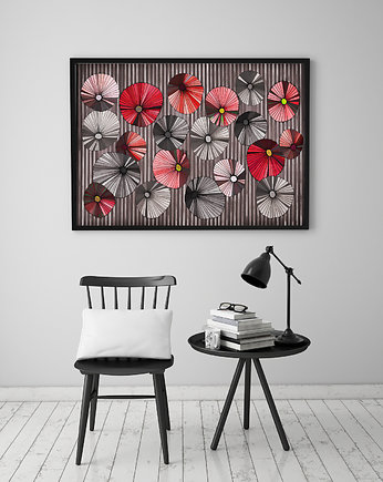 Kwiaty 50x70 cm, Malgorzata Domanska