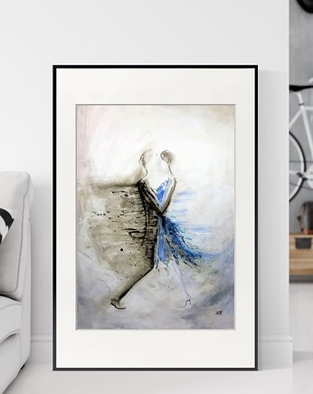 obraz 50X70 cm wykonany ręcznie, MiniMalArt