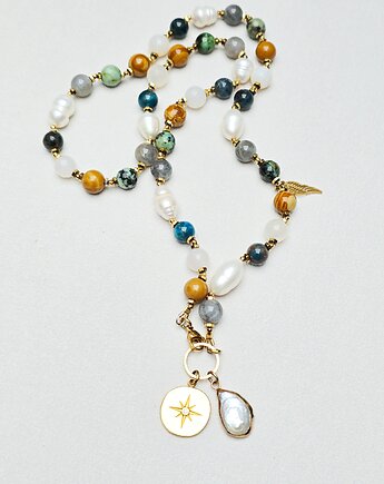 Naszyjnik Wmarzona Podróż z Różą Wiatrów, ILEA