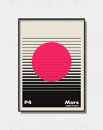 Plakat Mars Nasa Project, Pas De LArt