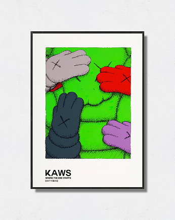 Kaws "Art Poster", Pas De LArt