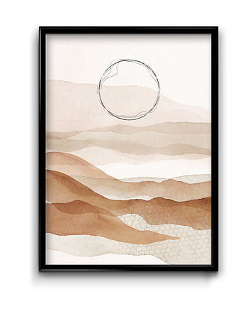 Plakat Abstract Landscape No.5, OSOBY - Prezent dla teścia