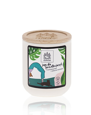 Joga dla początkujących - świeca rzepak 90 ml, Dzikilas