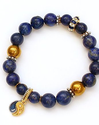 UNIKAT Lapis lazuli hematyt - Jedność, porozumienie i odwaga, KEIT