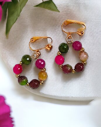 Kolekcja WIANKI : urocze klipsy : meadow, kaktusia