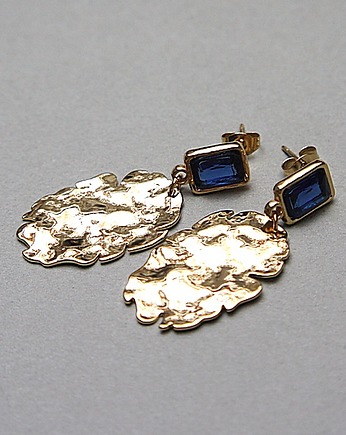 Alloys Collection /Gold bar/ - kolczyki, KiKa pracownia