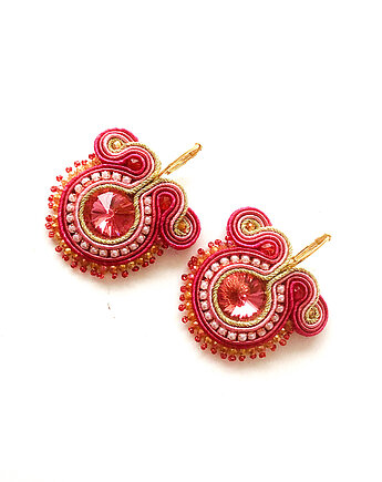 Sutaszowe kolczyki ROUGE, Sylwia Żak