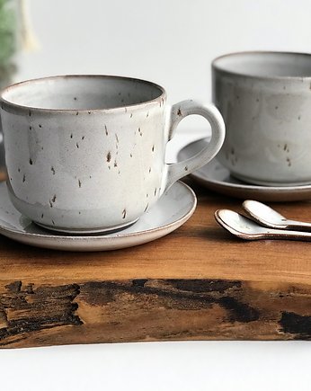 Filiżanka ceramiczna Zestaw dla dwojga w stylu boho, Ceramika Tyka